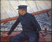 Theo Van Rysselberghe, signac on his boat